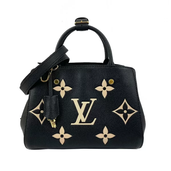 1 Louis Vuitton Montaigne BB Monogram Implant Handbag Shoulder Bag