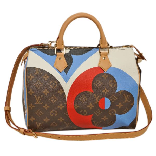 1 Louis Vuitton Game On Collection Monogram Speedy Bandouliere Shoulder Handbag