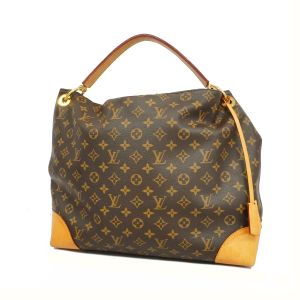 1 LOUIS VUITTON Speedy P9 Bandouliere Shoulder Bag Canvas Yellow