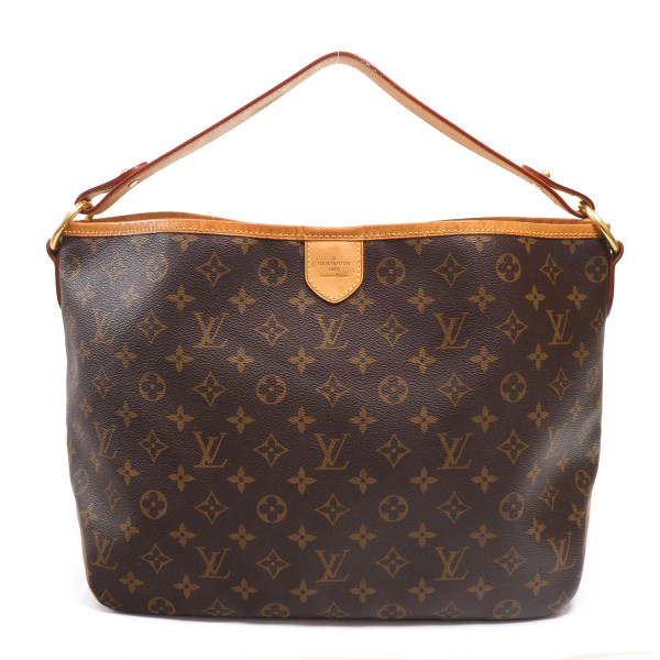 1 Louis Vuitton Delightful MM Monogram Brown One Shoulder Bag