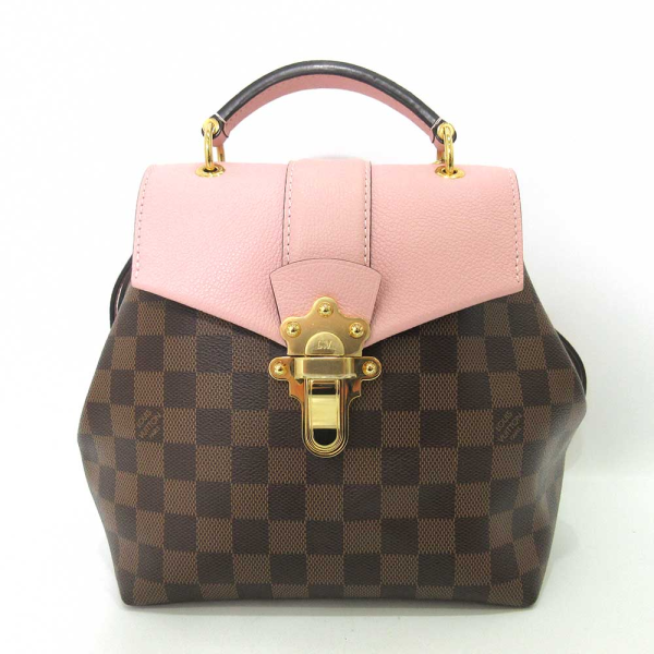 1 Louis Vuitton Backpack Magnolia Ebene Pink Brown Mini Rucksack