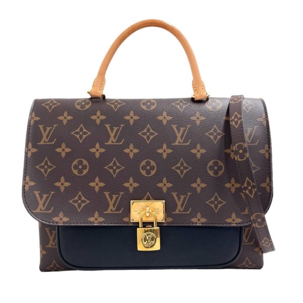 1 Louis Vuitton Marignan Monogram Handbag Noir Shoulder Bag