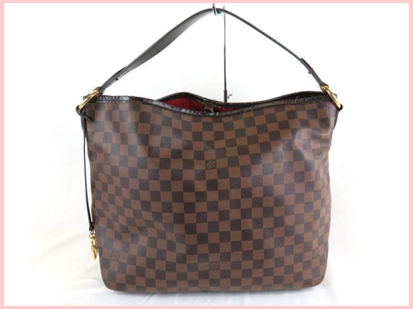 1 Louis Vuitton Damier PVC One Shoulder Bag Delightful MM