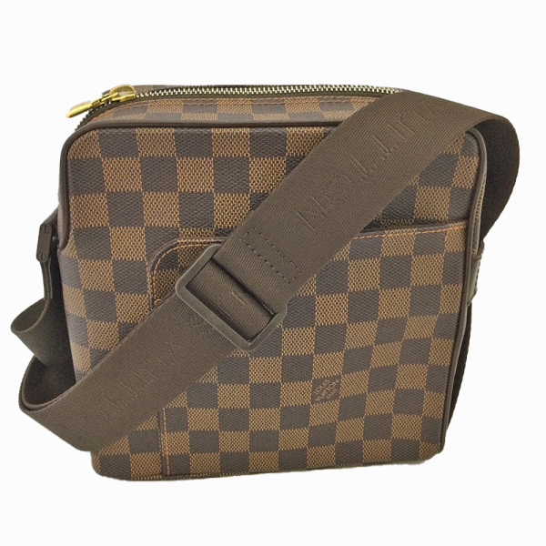 1 Louis Vuitton Olaf PM Damier Graphite Shoulder Bag Black