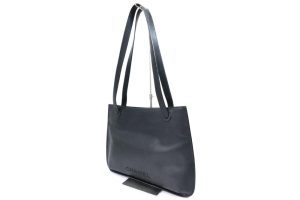 1 Celine Luggage Micro Shopper Leather Tote Bag Black