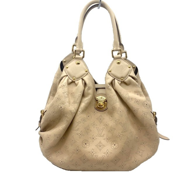 1 Louis Vuitton Mahina Neo L Shoulder Bag Biege