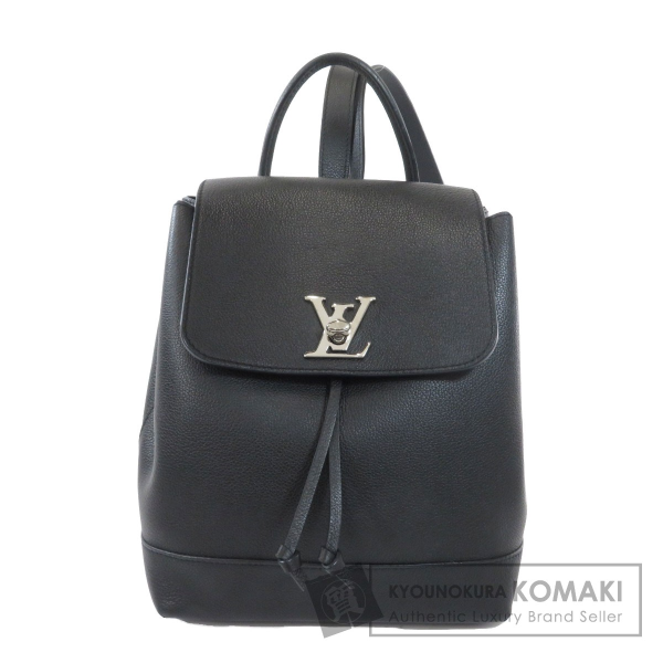 1 Louis Vuitton Lock Me Backpack Rucksack Daypack Calf