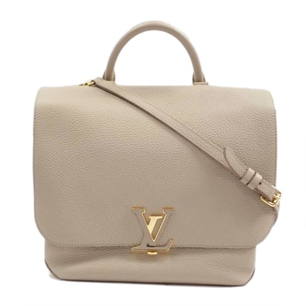 1 Louis Vuitton Volta Taurillon Leather Galle Hand Bag