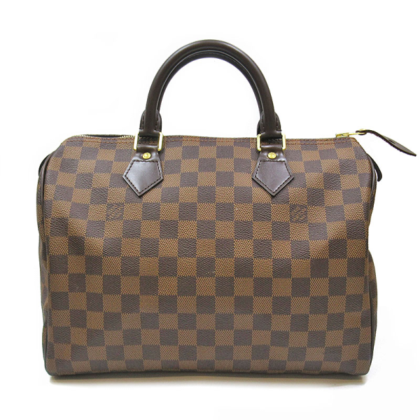 1 Louis Vuitton Speedy 30 Damier Ebene Boston Bag