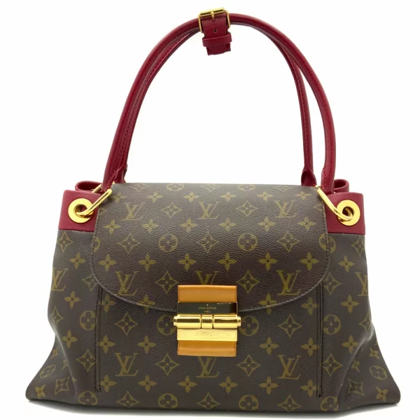 1 Louis Vuitton Monogram Olympus Rouge Handbag