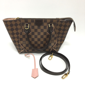 1 Louis Vuitton Neverfull MM Tote Bag Damier Rose Ballerine