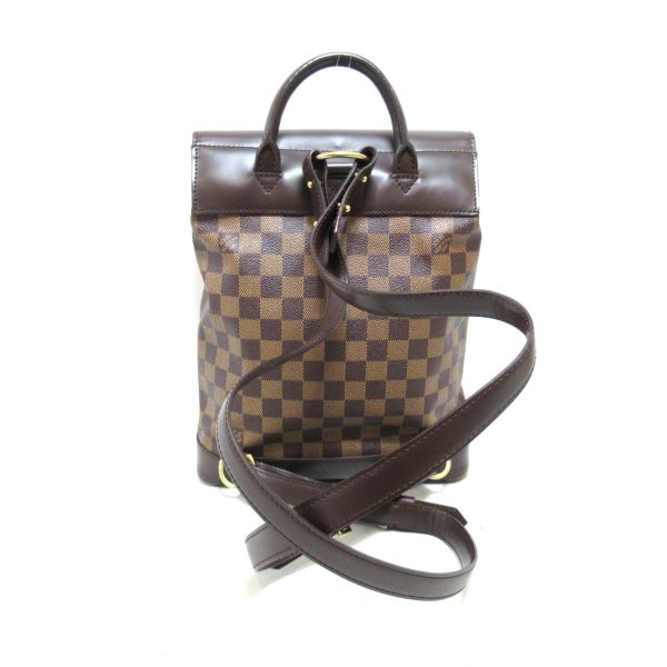 1 Louis Vuitton Soho Rucksack Backpack PVC Coated Canvas Damier Brown