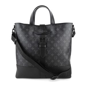 1 Louis Vuitton Saumur Tote Bag Monogram Canvas Black