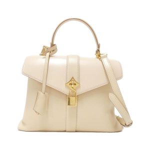 1 Prada Leather Handbag Beige