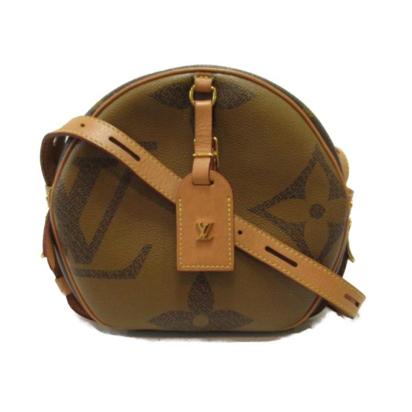 1 Louis Vuitton Boit Chapeau Supple Shoulder Bag Brown Pvc Coated Canvas