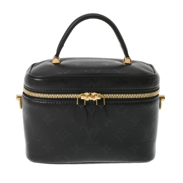 1 Louis Vuitton Vanity PM Black Leather Handbag