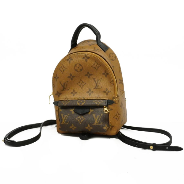 1 Louis Vuitton Rucksack Monogram Reverse Palm Spring Bag Pack Mini