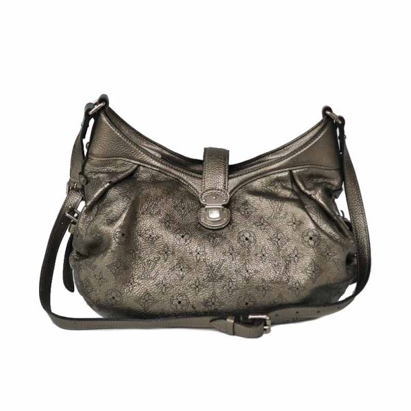 1 Louis Vuitton Mahina XS Shoulder Bag Mahina Leather Bronze Gray