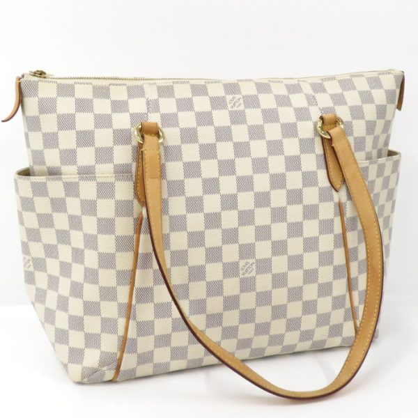 1 Louis Vuitton Totally MM Tote Bag Damier Azur