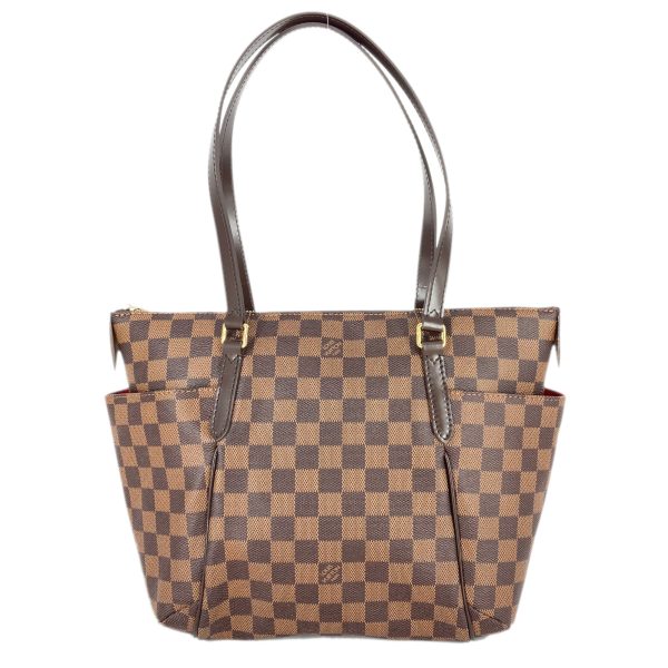 1 Louis Vuitton Totally PM Tote Bag PVC Coated Canvas Brown