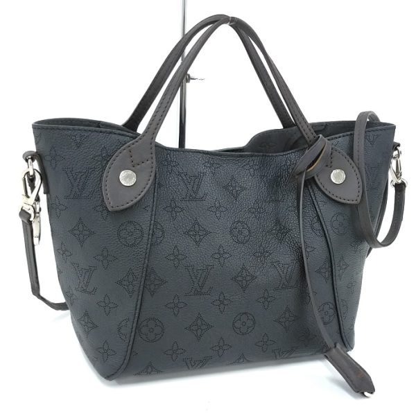 1 Louis Vuitton Tote Bag Hina PM Monogram Mahina Noir