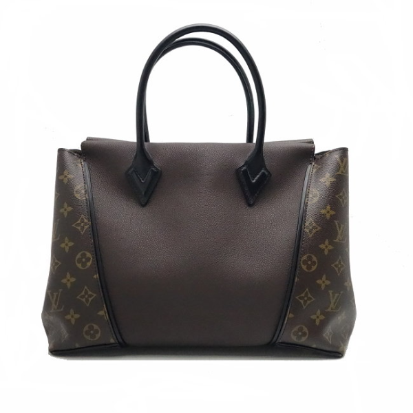 1 Louis Vuitton PM Chocolat Monogram Shoulder Bag Black