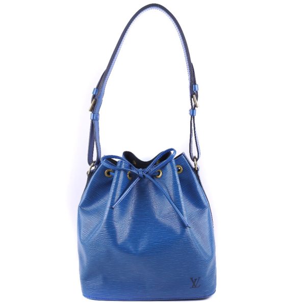 1 Louis Vuitton Noe Epi Leather Toledo Blue Shoulder Bag