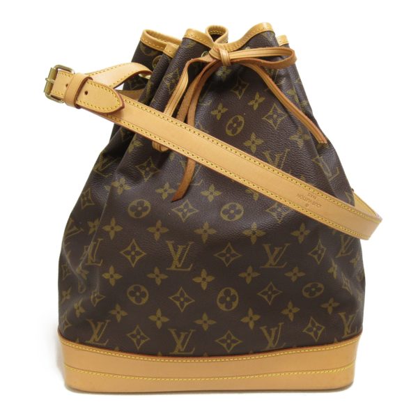 1 Louis Vuitton Noe Shoulder Bag Monogram Pvc coated Canvas Brown