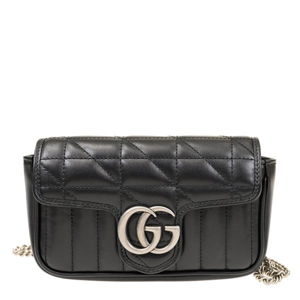 1 Gucci Hand Bag Black Leather