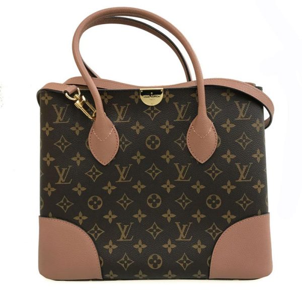 1 Louis Vuitton Monogram Flandrin Handbag Tote Brown