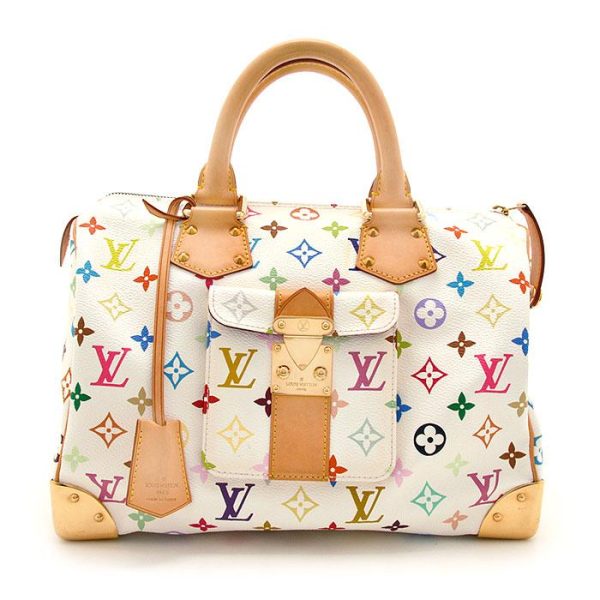 1 Louis Vuitton Handbag Monogram Multicolor Speedy 30