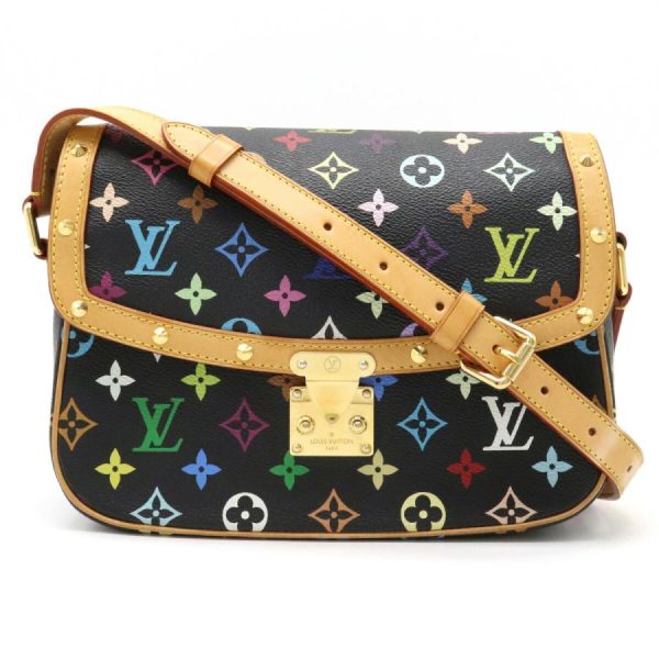 1 Louis Vuitton Monogram Multicolor Sologne Shoulder Bag Diagonal Noir