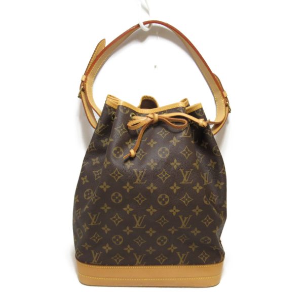 1 Louis Vuitton Noe Shoulder Bag Pvc Coated Canvas Monogram Brown