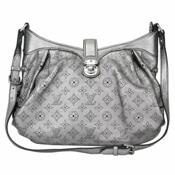 1 Louis Vuitton Mahina XS Arjun Silver Leather Shoulder Bag