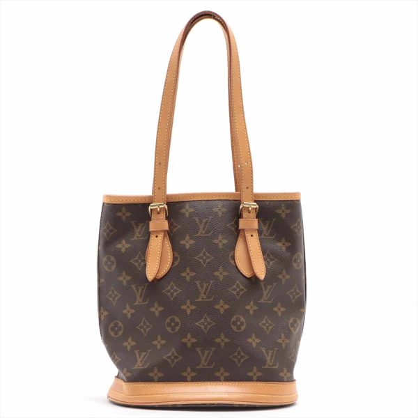 1 Louis Vuitton Monogram Bucket PM Shoulder Bag