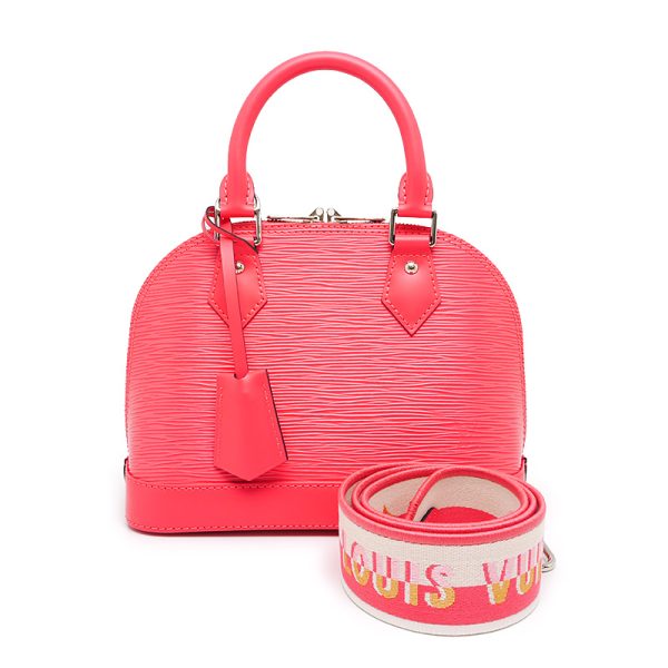 1 Louis Vuitton Alma BB Epi Dragon Fruit 2WAY Handbag