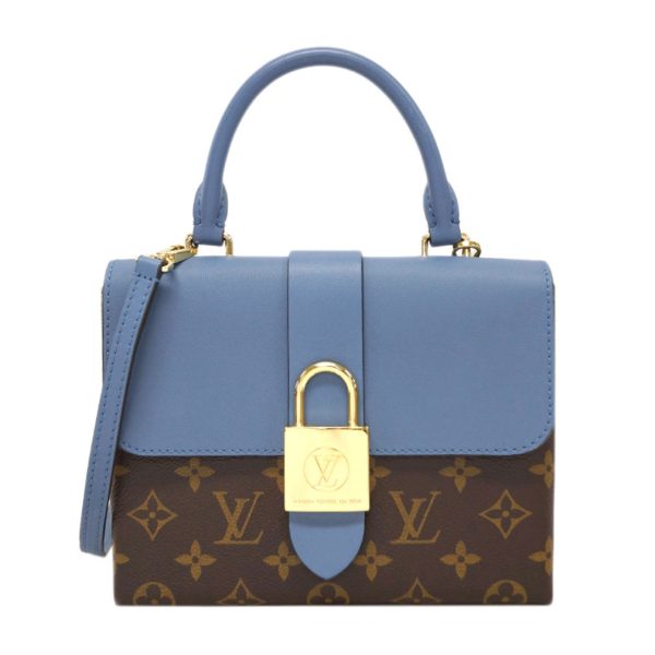 1 Louis Vuitton Locky BB 2 Way Shoulder Bag Monogram Blue