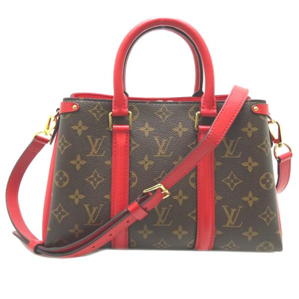 1 Louis Vuitton Monogram Soufflot NV BB 2 Way Bag Handbag