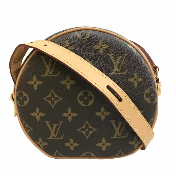 1 Louis Vuitton Monogram Boite Chapeau PM Shoulder Bag Leather Brown