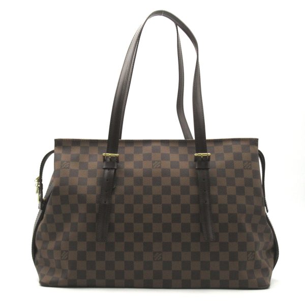 1 Louis Vuitton Chelsea Tote Bag Canvas Damier Ebene