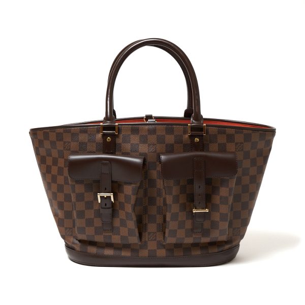 1 Louis Vuitton Manosque GM Damier Line Handbag