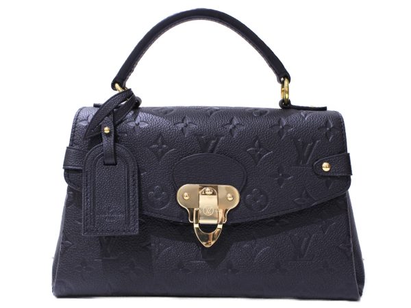 1 Louis Vuitton Georges BB Handbag Shoulder bag Monogram Implant Black