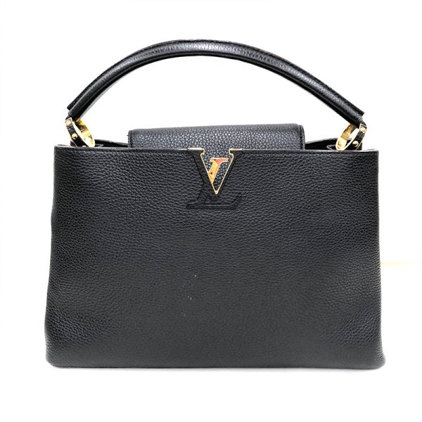 1 Louis Vuitton Capucines Handbag Black