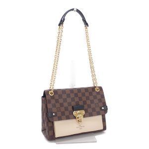 1 Louis Vuitton Givessière GM Monogram Shoulder Bag Brown