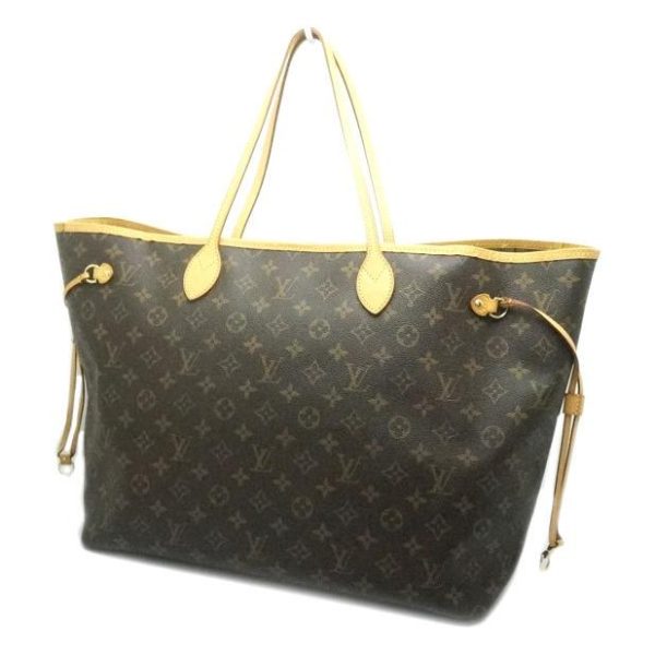 1 Louis Vuitton Monogram Tote Bag Neverfull GM