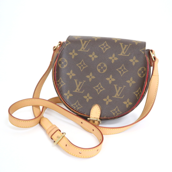 1 Louis Vuitton Tambourine Shoulder Bag Monogram Brown