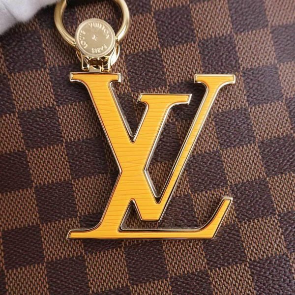 10 Louis Vuitton Riverside Diagonal Damier Ebene Shoulder Bag