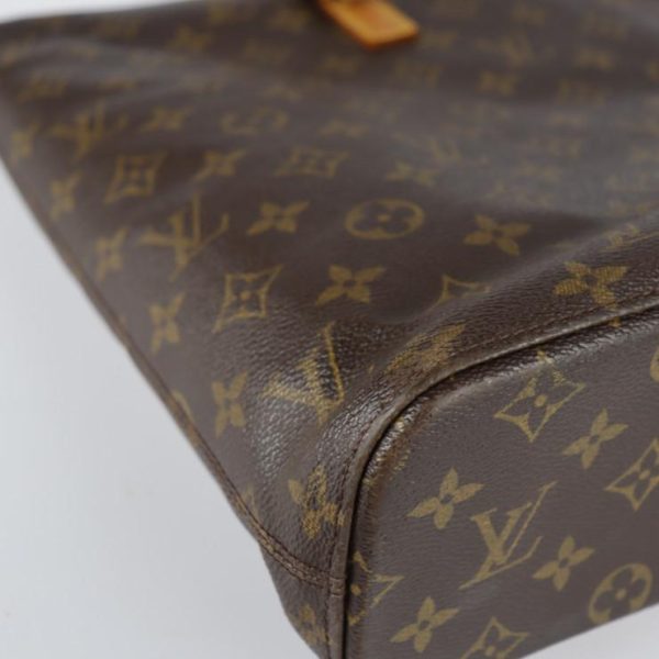 10 Louis Vuitton Luco Monogram Tote Bag Canvas Leather Brown Shoulder Bag