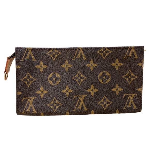 10 Louis Vuitton Monogram Canvas Bucket GM Shoulder Bag Brown