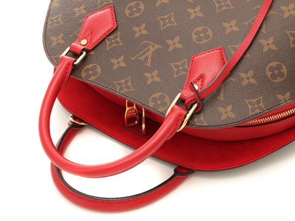 10 Louis Vuitton Alma Back Into Back Monogram Rouge Brown